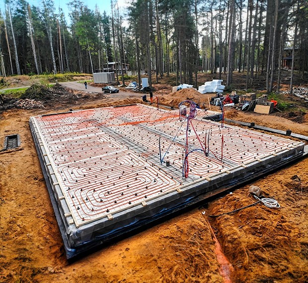 Утепленный финский фундамент в Углегорске